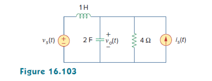 Chapter 16, Problem 89P, Develop the state equations for the circuit shown in Fig. 16.103. 