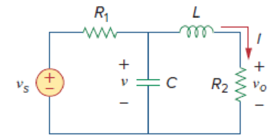 Chapter 16.5, Problem 10PP, Obtain the state variable model for the circuit shown in Fig. 16.23. Let R1 = 1, R2 = 2, C = 0.5, 