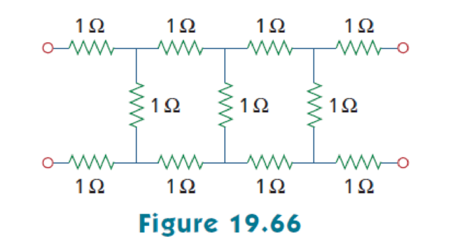 Chapter 19, Problem 2P, Find the impedance parameter equivalent of the network in Fig. 19.66. 
