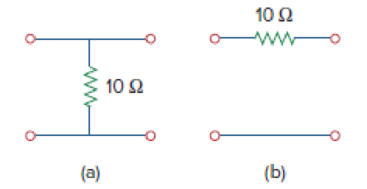 Chapter 19, Problem 2RQ, For the single-element two-port network in Fig. 19.64(b), z11 is: (a) 0 (b) 5 (c) 10 (d) 20 (e) 