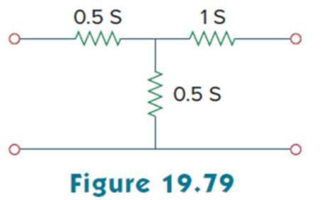 Chapter 19, Problem 37P, The input port of the circuit in Fig. 19.79 is connected to a 10-V dc voltage source while the 