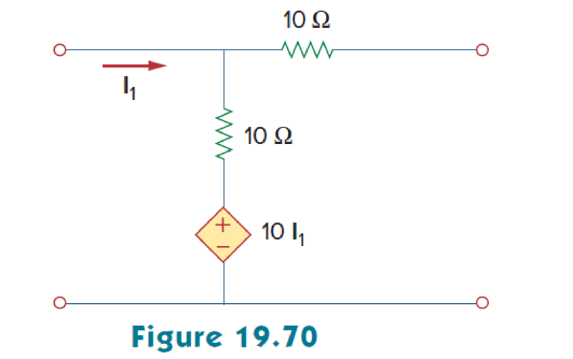 Chapter 19, Problem 73P, Three copies of the circuit shown in Fig. 19.70 are connected in cascade. Determine the z 