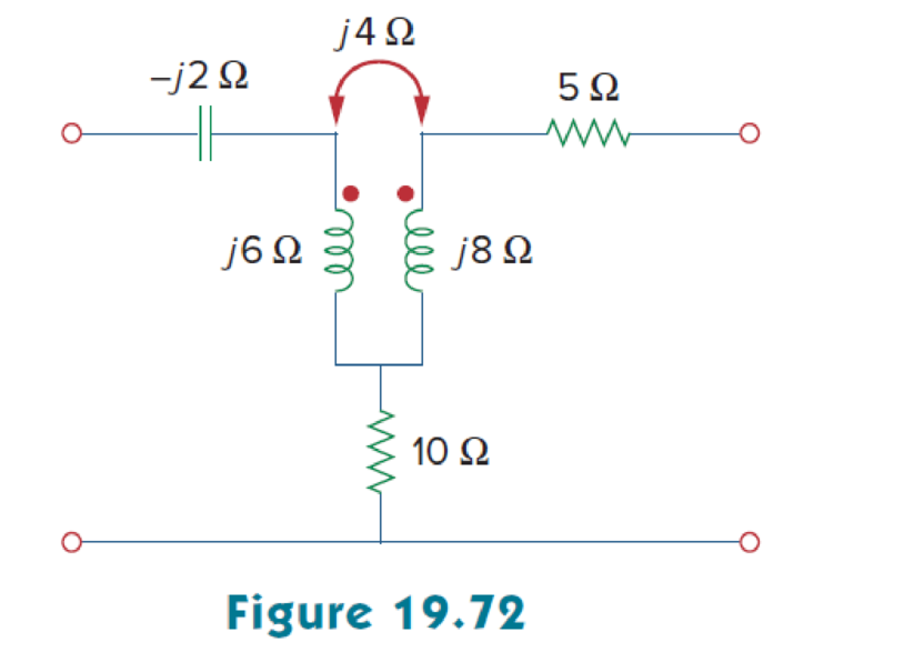 Chapter 19, Problem 8P, Find the z parameters of the two-port in Fig. 19.72. 