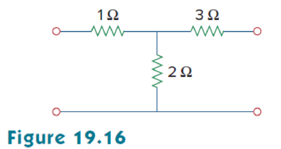 Chapter 19.5, Problem 8PP, Find the transmission parameters for the circuit in Fig. 19.16 (see Practice Prob. 19.3). 