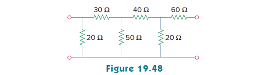 Chapter 19.7, Problem 14PP, Obtain the ABCD parameter representation of the circuit in Fig. 19.48. 