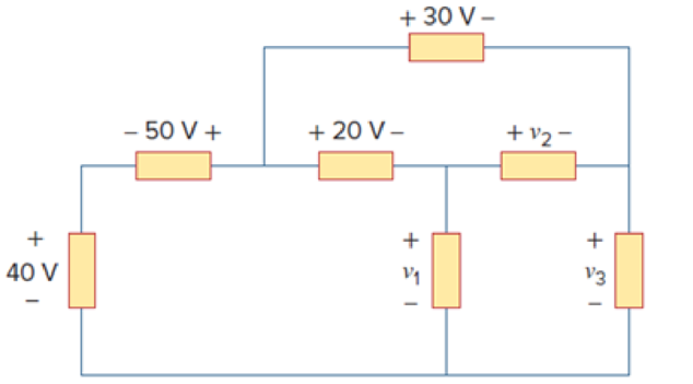 Chapter 2, Problem 12P, In the circuit in Fig. 2.76, obtain v1, v2, and v3. Figure 2.76 For Prob. 2.12. 