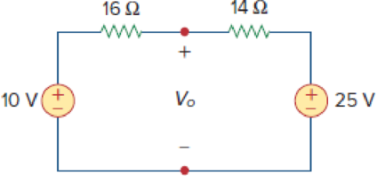 Chapter 2, Problem 16P, Determine Vo in the circuit in Fig. 2.80. Figure 2.80 For Prob. 2.16. 