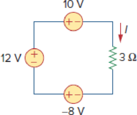Chapter 2, Problem 19P, From the circuit in Fig. 2.83, find I, the power dissipated by the resistor, and the power supplied 