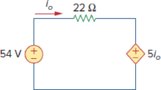 Chapter 2, Problem 20P, Determine io in the circuit of Fig. 2.84. Figure 2.84 For Prob. 2.20. 