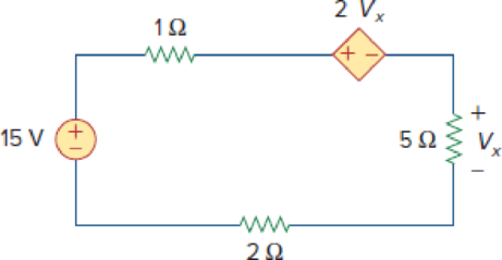 Chapter 2, Problem 21P, Find Vx in the circuit of Fig. 2.85. Figure 2.85 For Prob. 2.21. 