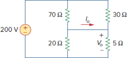 Chapter 2, Problem 35P, Calculate Vo and Io in the circuit of Fig. 2.99. Figure 2.99 For Prob. 2.35. 