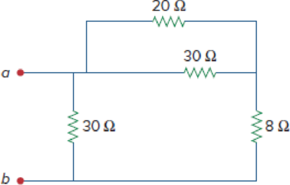Chapter 2, Problem 44P, For the circuits in Fig. 2.108, obtain the equivalent resistance at terminals a-b. Figure 2.108 