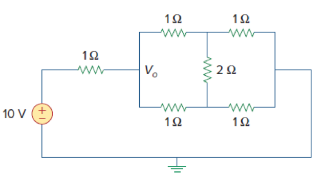 Chapter 2, Problem 72P, Find Vo in the two-way power divider circuit in Fig. 2.132. Figure 2.132 