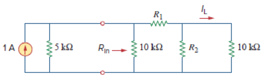 Chapter 2, Problem 81CP, For a specific application, the circuit shown in Fig. 2.140 was designed so that IL = 83.33 mA and 