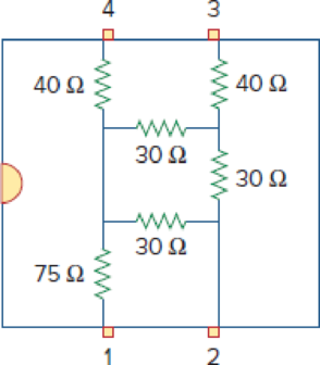 Chapter 2, Problem 82CP, The pin diagram of a resistance array is shown in Fig. 2.141. Find the equivalent resistance between 