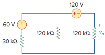 Chapter 3, Problem 5P, Obtain vo in the circuit of Fig. 3.54. Figure 3.54 For Prob. 3.5. 
