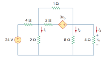 Chapter 3, Problem 93CP, Rework Example 3.11 with hand calculation. In the circuit of Fig. 3.34. determine the currents i1, 