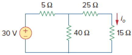 Chapter 4, Problem 1P, Calculate the current io in the circuit of Fig. 4.69. What value of input voltage is necessary to 
