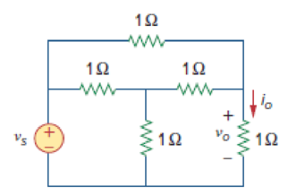 Chapter 4, Problem 3P, (a) In the circuit of Fig. 4.71, calculate vo and io when vs = 1 V. (b) Find vo and io when vs = 10 