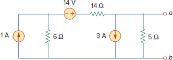 Chapter 4, Problem 41P, Find the Thevenin and Norton equivalents at terminals a-b of the circuit shown in Fig. 4.108. Figure 
