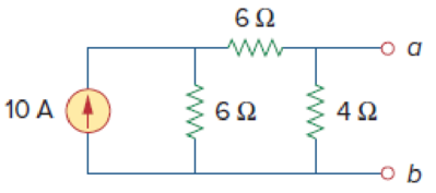 Chapter 4, Problem 45P, Find the Thevenin equivalent of the circuit in Fig. 4.112 as seen by looking into terminals a and b. 