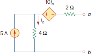 Chapter 4, Problem 48P, Determine the Norton equivalent at terminals a-b for the circuit in Fig. 4.115. Figure 4.115 