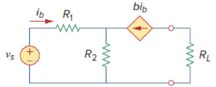 Chapter 4, Problem 58P, The network in Fig. 4.124 models a bipolar transistor common-emitter amplifier connected to a load. 