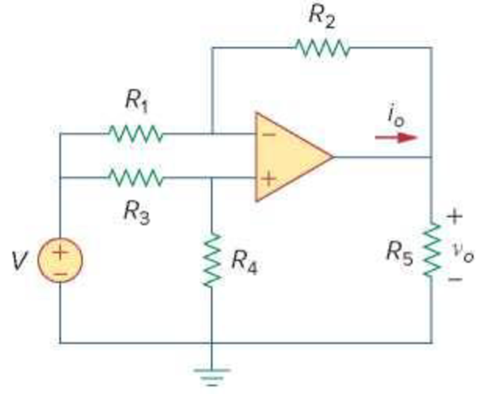 Chapter 5, Problem 11P, Using Fig. 5.50, design a problem to help other students better understand how ideal op amps work. 