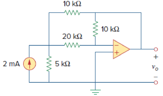 Chapter 5, Problem 14P, Determine the output voltage vo in the circuit of Fig. 5.53. Figure 5.53 For Prob. 5.14. 