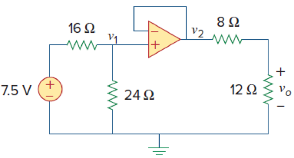 Chapter 5, Problem 27P, Find vo in the op amp circuit of Fig. 5.65. Figure 5.65 For Prob. 5.27. 