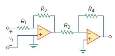 Chapter 5, Problem 56P, Using Fig. 5.83, design a problem to help other students better understand cascaded op amps. Figure 