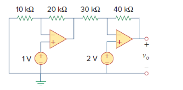 Chapter 5, Problem 78P, Use PSpice or MultiSim to obtain vo in the circuit of Fig. 5.101. 