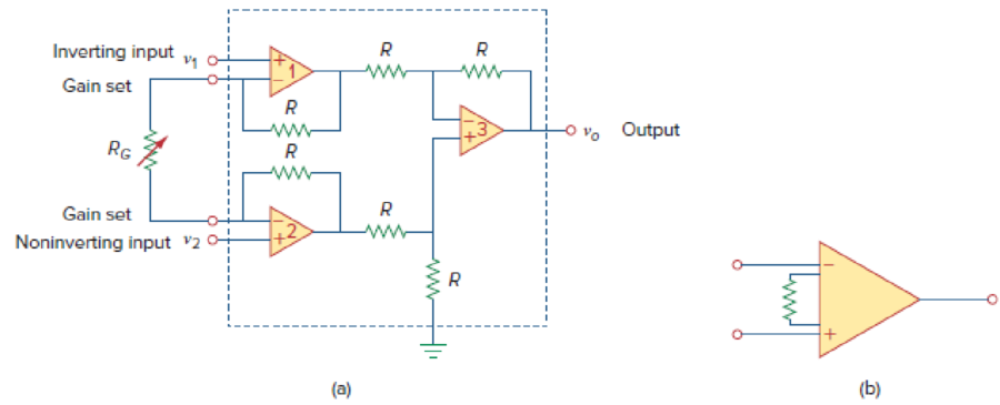 Chapter 5.10, Problem 13PP, Determine the value of the external gain-setting resistor RG required for the IA in Fig. 5.38 to 