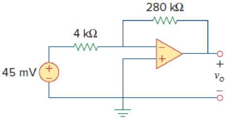 Chapter 5.4, Problem 3PP, Practice Problem 5.3 Figure 5.13 For Practice Prob. 5.3. Find the output of the op amp circuit shown 