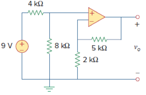Chapter 5.5, Problem 5PP, Calculate vo in the circuit of Fig. 5.20. Answer: 21 V. Figure 5.20 For Practice Prob. 5.5. 