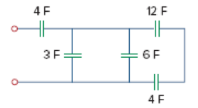 Chapter 6, Problem 17P, Determine the equivalent capacitance for each of the circuits of Fig. 6.51. (a) (b) (c) Figure 6.51 , example  1