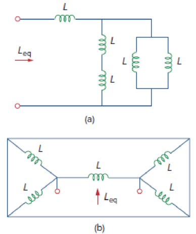 Chapter 6, Problem 55P, Find Leq in each of the circuits in Fig. 6.77. Figure 6.77 For Prob. 6.55. 