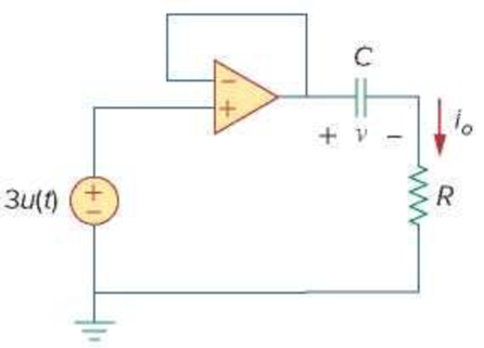 Chapter 7, Problem 72P, Find io in the op amp circuit in Fig. 7.137. Assume that v(0) = 2 V, R = 10 k, and C = 10 F. Figure 