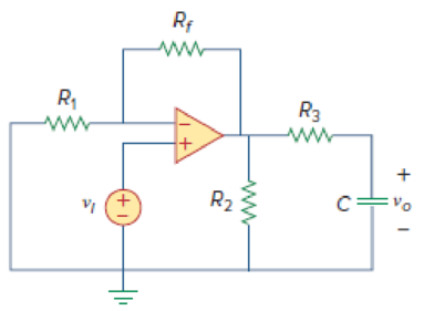 Chapter 7.7, Problem 16PP, Obtain the step response vo(t) for the circuit in Fig. 7.62. Let vi = 9u(t) V, R1 = 20 k, Rf = 40 k, 