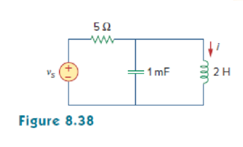 Chapter 8.9, Problem 12PP, Find i(t) using PSpice for 0  t  4 s if the pulse voltage in Fig. 8.35(a) is applied to the circuit , example  1