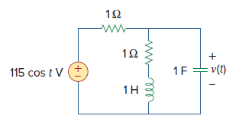 Chapter 9, Problem 41P, Find v(t) in the RLC circuit of Fig. 9.48. Figure 9.48 