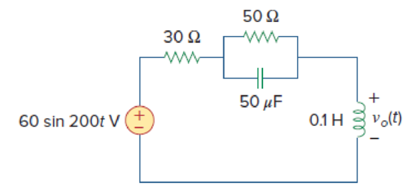 Chapter 9, Problem 42P, Calculate vo(t) in the circuit of Fig. 9.49. Figure 9.49 