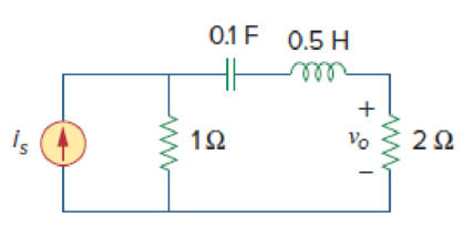 Chapter 9, Problem 51P, If the voltage vo across the 2- resistor in the circuit of Fig. 9.58 is 90 cos 2t V, obtain is. 