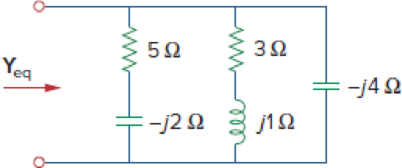 Chapter 9, Problem 68P, Determine Yeq for the circuit in Fig. 9.75. Figure 9.75 