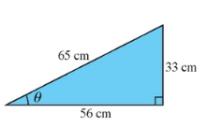 Chapter 4, Problem 35RE, Determine the values of the six trigonometric functions of  for the given right triangle. 