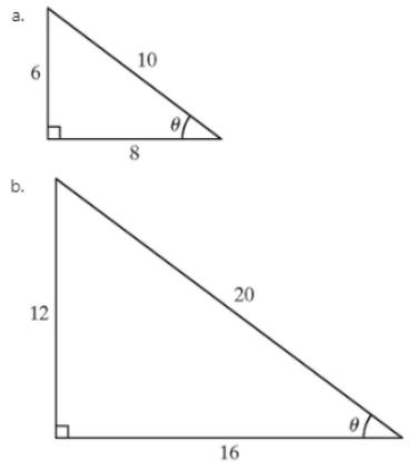 Chapter 4.3, Problem 13PE, For Exercises 13-14, find the exact values of the six trigonometric functions for angle  . 
