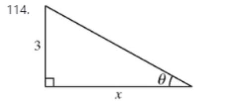 Chapter 4.7, Problem 114PE, For Exercises 111-114, use the relationship given in the right triangle and the inverse sine, 