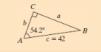 Chapter 6.1, Problem 1SP, Solve the right triangle. Round the lengths of the sides to 1 decimal place. 