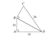 Chapter 6.1, Problem 61PE, Find the measures of the sides and angles. Round angle measures to the nearest tenth of a degree. 