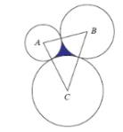 Chapter 6.3, Problem 47PE, Three mutually tangential circles with radii located at A,B , and C , have radii of2ft,3ft , and4ft 